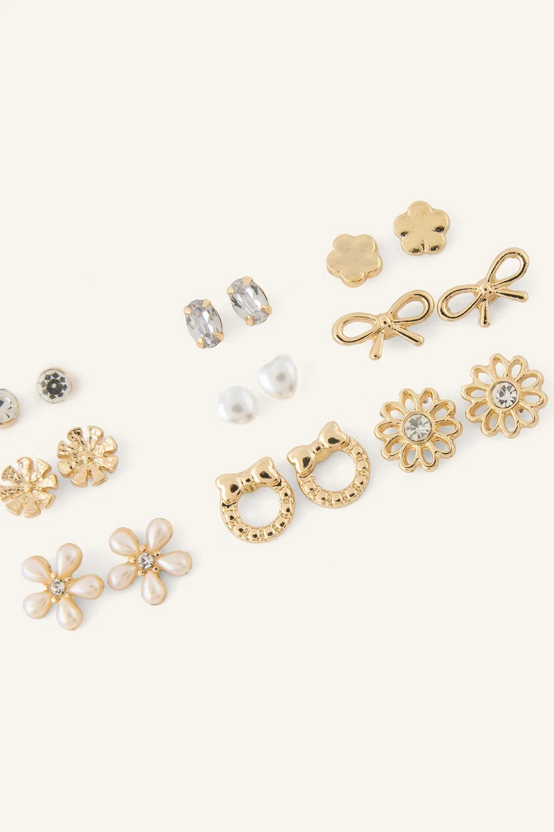 Defacto  9 piece Earring for Women | Best Price UAE