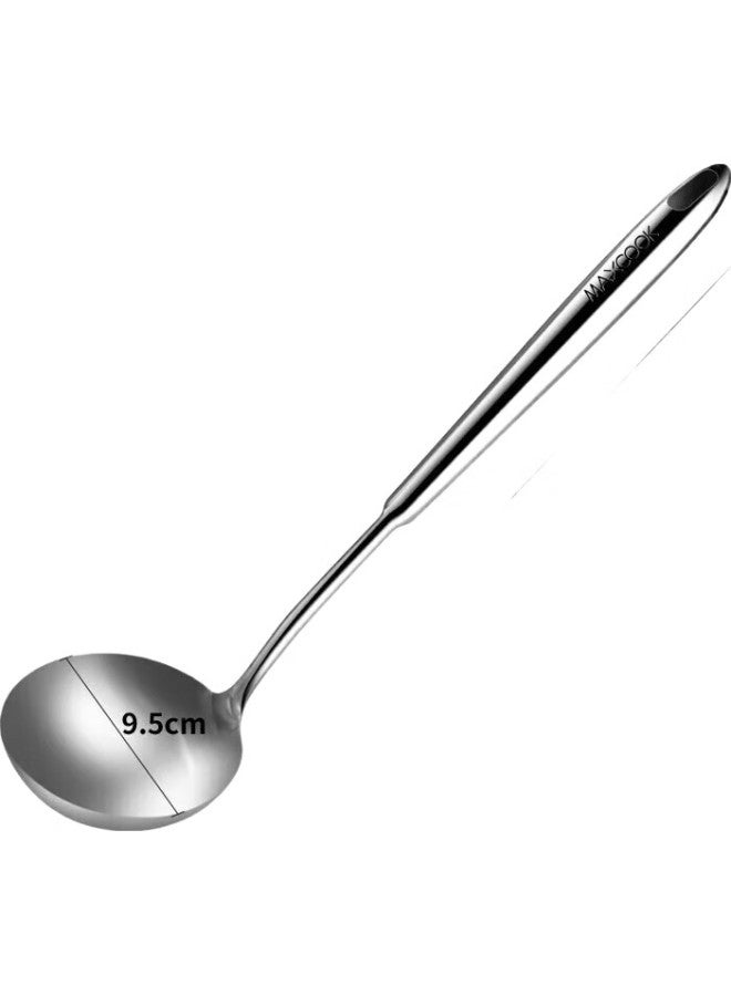 MAX COOK (Maxcook) Soup Ladle, 304 Stainless Steel Large Soup Spoon, Thickened Long-Handled Cooking Spoon, Porridge Ladle Mccu734 - Image 2