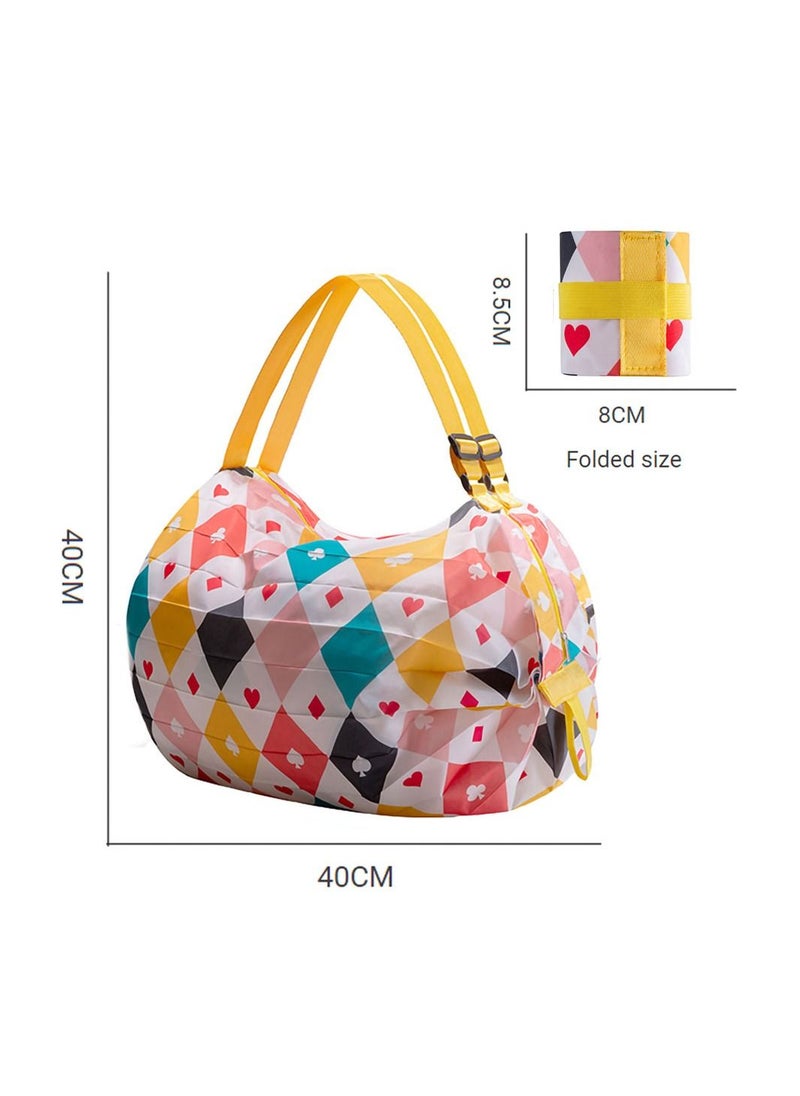 MissTiara - Collapsible And Reusable Shopping Bag Multicolor - Image 1