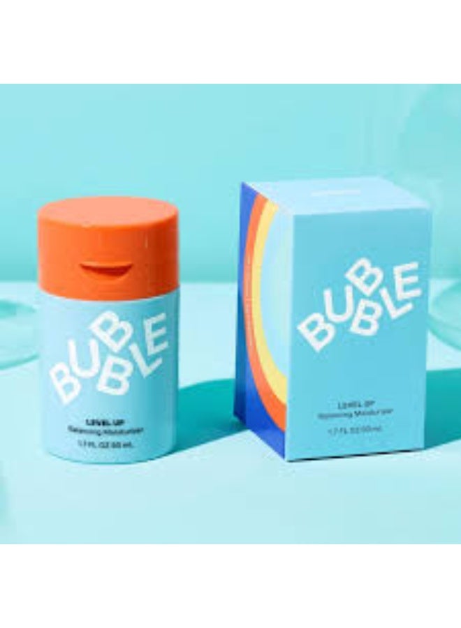 Bubble Skincare Level Up Balancing Moisturizer，Face Hydrating Gel Moisturizer Formulated with Zinc PCA + Niacinamide for Improved Texture & Radiance，Skin Care for Oily or Combination Skin (50ml) - Image 4