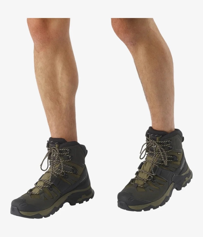 Salomon  QUEST 4 GORE-TEX LEATHER High Top Sneaker for Men | Best Price UAE