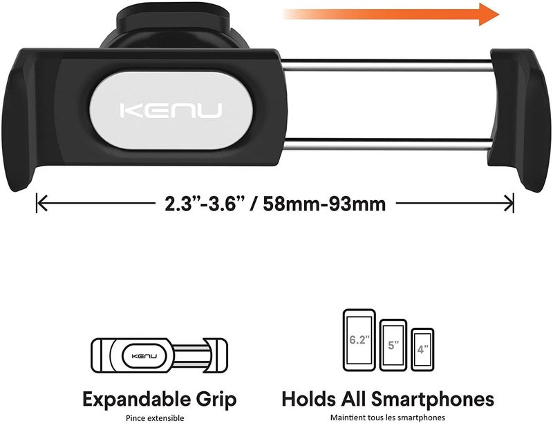 Kenu Airframe Pro | Universal Vent Car Phone Mount Holder for iPhone, Android, Pixel, Samsung, LG, Moto, Huawei, Nokia, and Large to XL Smartphones - Image 5