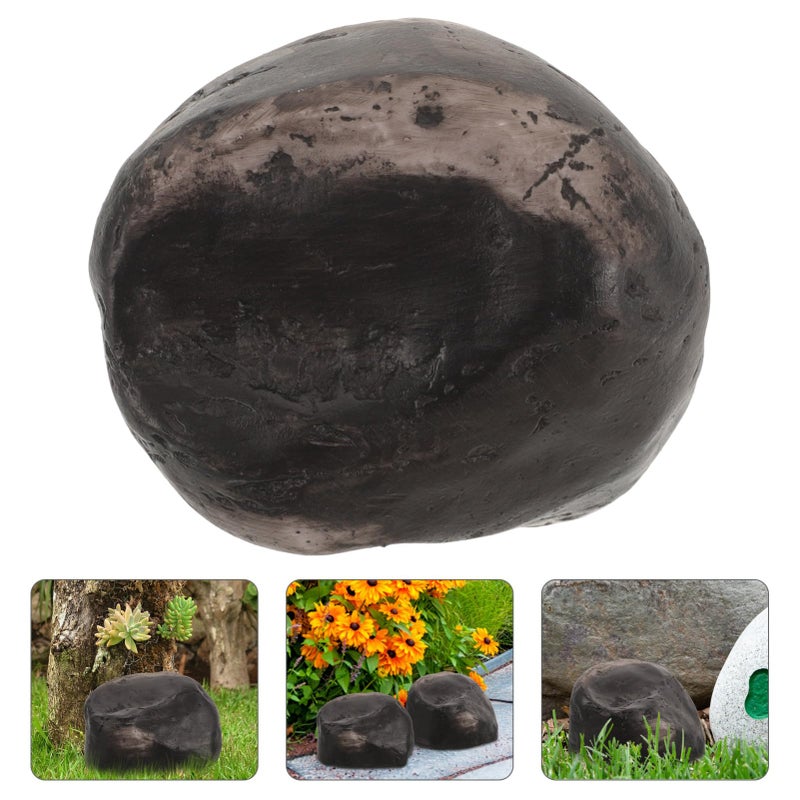 Decorative Garden Key Holder Simulated Rock Outdoor Hider Set Of 5 - Image 4