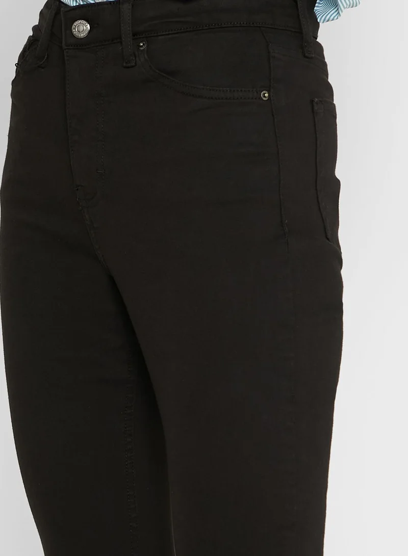 TOPSHOP High Waist Skinny Jeans