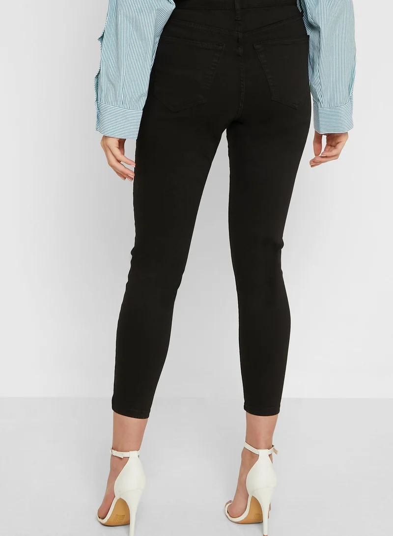 TOPSHOP High Waist Skinny Jeans