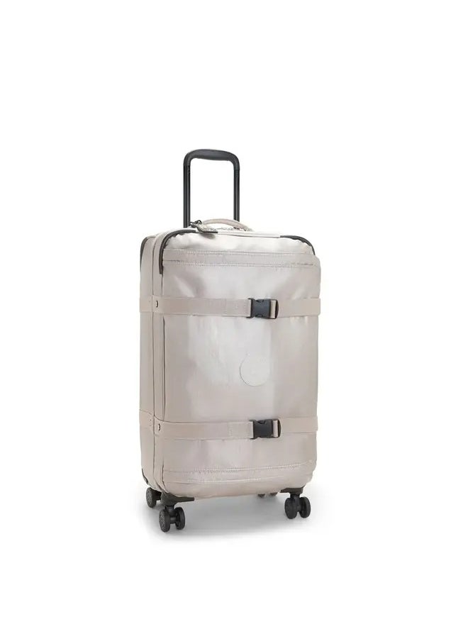 kipling Spontaneous M Metallic Glow Medium Wheeled Luggage Trolley  - Image 1