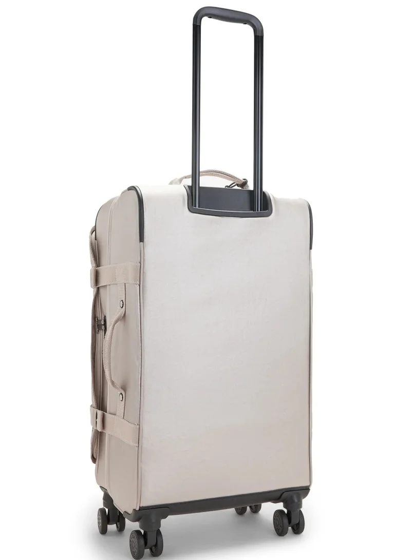 kipling Spontaneous M 66 Cm Medium 4 Wheeled Luggage Trolley - Metallic Glow