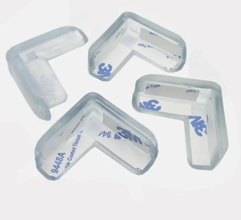 Baby Proof Corner Protectors 12 Pack Clear Transparent LShaped Bumper Cushion for Sharp Corners Furniture Corners and Edges Protector for Baby Safety - Image 4