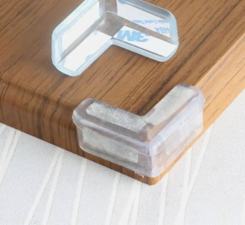 Baby Proof Corner Protectors 12 Pack Clear Transparent LShaped Bumper Cushion for Sharp Corners Furniture Corners and Edges Protector for Baby Safety - Image 5