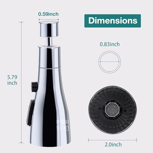 PADAR Tap Extender for Kitchen Sink For water Heater, Flexible Faucet with Tap Extension for Convenient Use Upgrade Your Kitchen Sink - Image 3