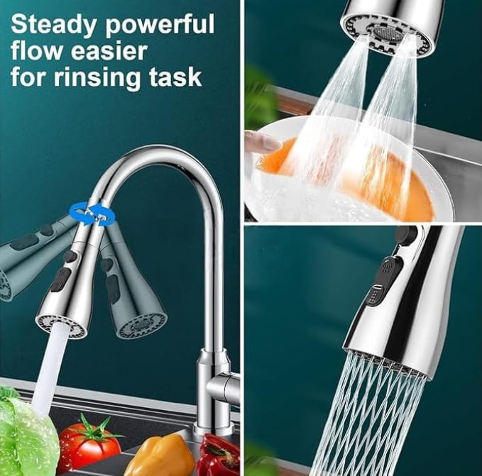 PADAR Tap Extender for Kitchen Sink For water Heater, Flexible Faucet with Tap Extension for Convenient Use Upgrade Your Kitchen Sink - Image 4