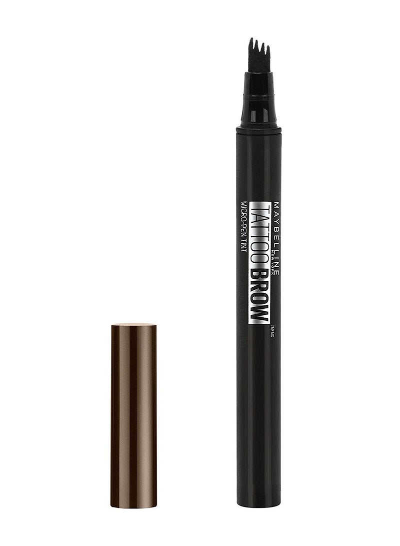 MAYBELLINE NEW YORK Tattoo Brow Tint Deep Brown & Super Stay Vinyl Ink Longwear Transfer Proof Liquid Matte Lipstick 35 Cheeky Bundle - Image 2