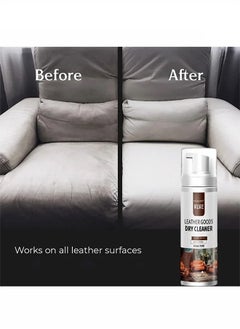 WILLIAM WEIR Leather Goods Dry Cleaner- Foam Cleaner Cleaning Remove Dirt Stain and Grime Suitable for Car Interiors Seats Furniture Couches Sofa Shoes Boots Bags and More 200ml  - Image 4