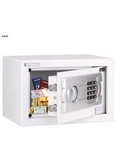 Small Safe Box with Digital Keypad and Key Lock for Home Office Personal Use RB-20EG (20x31x20cm) White - pzsku/Z4881CAFE02A2AD9C9CE4Z/45/_/1729341577/b7c3e732-fd19-458f-8f5e-6eae30ee8d93