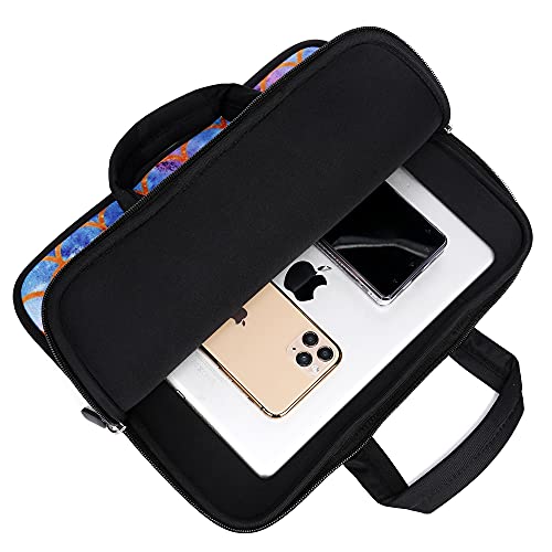 Baocool 11 11.6 12 12.1 12.5 inch Laptop Carrying Bag Chromebook Case Notebook Ultrabook Bag Tablet Cover Neoprene Sleeve for Apple MacBook Air Samsung Google Acer HP DELL Lenovo Asus (Mermaid Scale) - Image 5