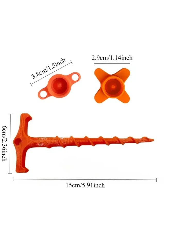 2pcs 4 Corner Sealing Caps Caulking Gun Nozzle Cleaner Prevents Glue Drying Removes Clogs - Image 4