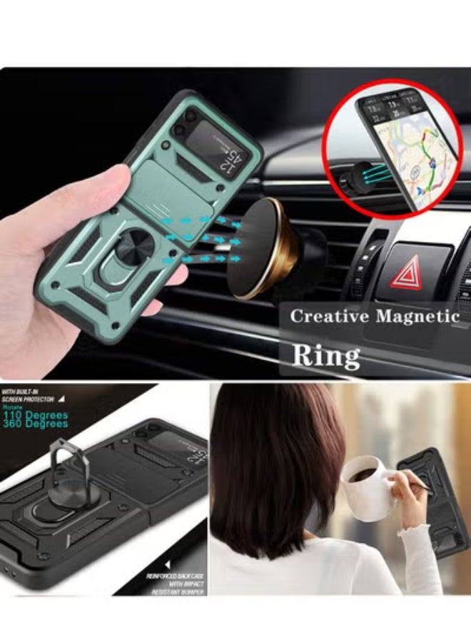 GULFLINK Back Cover Phone Protect Case For Samsung Galaxy Z Flip 3 5G - Image 4