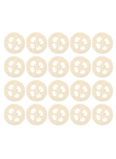 POPETPOP POPETPOP Hamster Chew Toys - 20Pcs Loofah Chewing Toys Bunny Chew Toys for Teeth Guinea Pig Toys Small Animal Chew Toys Loofah Toys for Bunny Chinchilla(Random Color)  - Image 1
