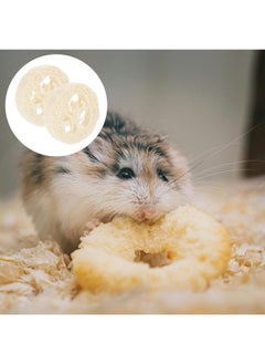 POPETPOP POPETPOP Hamster Chew Toys - 20Pcs Loofah Chewing Toys Bunny Chew Toys for Teeth Guinea Pig Toys Small Animal Chew Toys Loofah Toys for Bunny Chinchilla(Random Color)  - Image 2