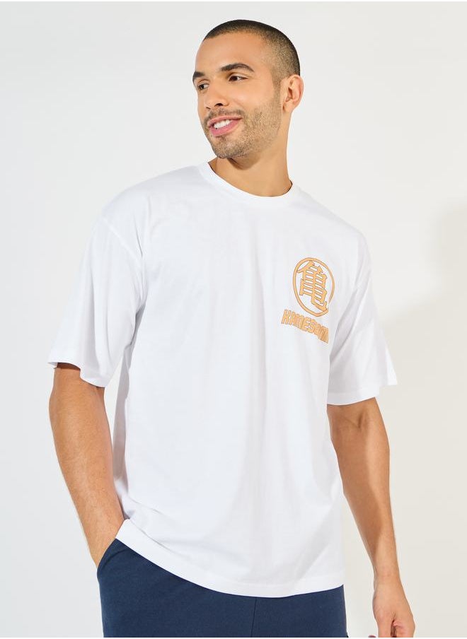 Styli - Anime Dragon Ball Z Graphic Character Oversized T-Shirt - Image 1