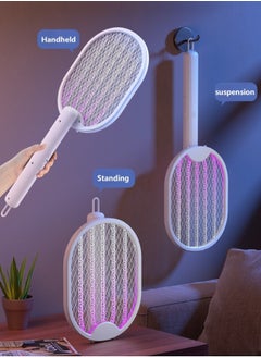 New household electric mosquito swatter USB multi-function folding three-in-one automatic mosquito catching electric mosquito swatter USB charging long battery life safe and reliable to use - pzsku/Z488202555F0C61313FC7Z/45/_/1733990597/2532463f-b976-4bd3-9247-c977d88bda71