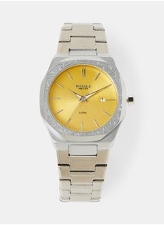 Royale Mega Round Shape Analog Wrist Watch RE224F - 40mm - Silver  - Image 1