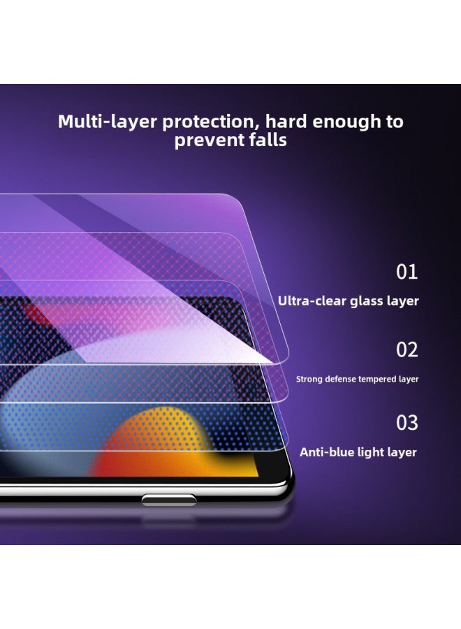 For Apple Tablet Air5 Tempered Film HD Purple Blue Light Mini6 Frosted Huawei Tablet Xiaomi-Color:Diamond Tempered Film ◆ Enhanced Explosion-proof -Size:Ipad Pro 2018 Version Full Screen( 11inch )  - Image 4