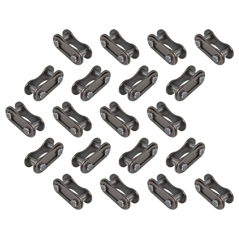 Single Speed Bicycle Chain Links 20pcs Metal Connector Reusable Quick Repair Kit - Image 2