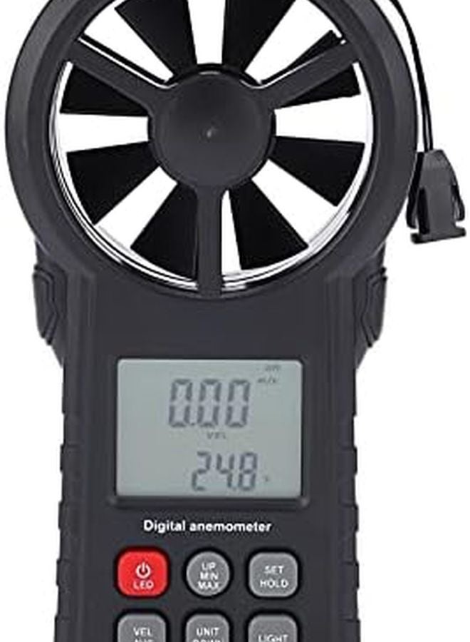 Portable Wind Speed Meter Anemometer With LCD Backlight Display Lightweight For Outdoor Use - Image 5