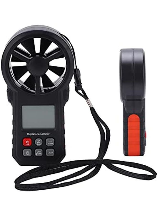 Portable Wind Speed Meter Anemometer With LCD Backlight Display Lightweight For Outdoor Use - Image 4
