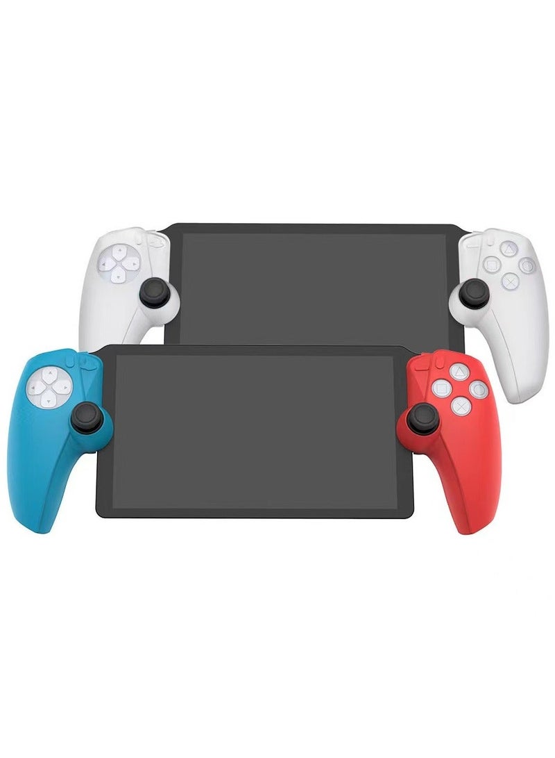 Silicone Protective Shell Controller Cover For PlayStation 5(PS5) Portal Blue/Red - Image 4