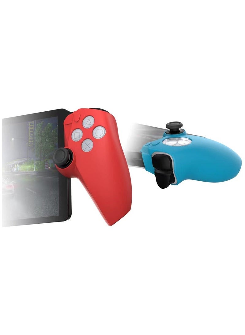 Silicone Protective Shell Controller Cover For PlayStation 5(PS5) Portal Blue/Red - Image 2