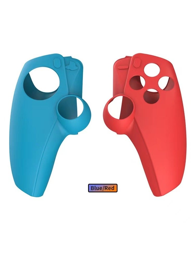 Silicone Protective Shell Controller Cover For PlayStation 5(PS5) Portal Blue/Red - Image 1