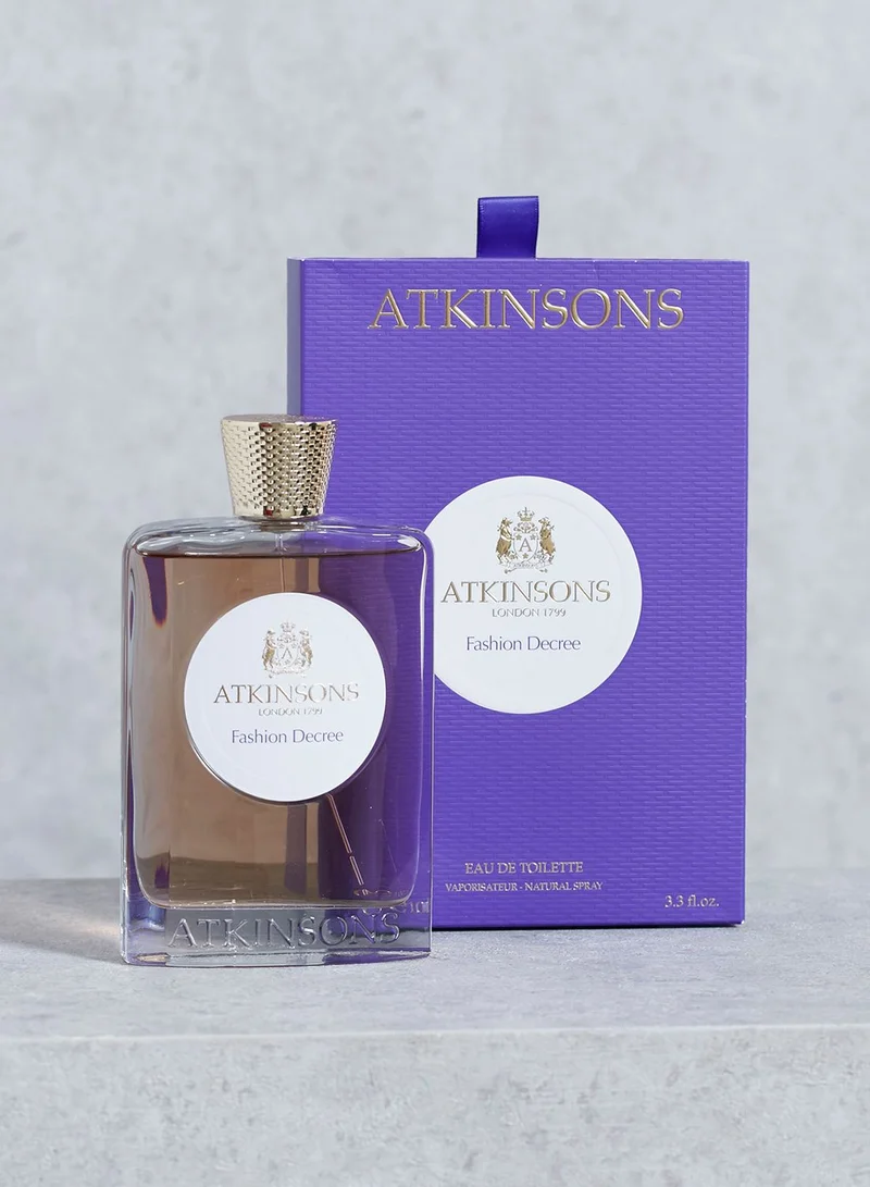 Atkinsons Fashion Decree 100Ml Edt