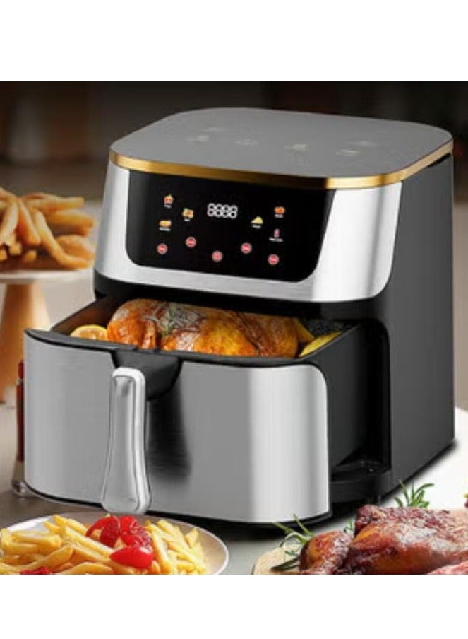 13.5L Large Capacity Air Fryer – Digital Hot Air Oven with Touch Control, Oil-Free Cooking, Rotisserie & Bake Functions for Family Meals  - Image 2