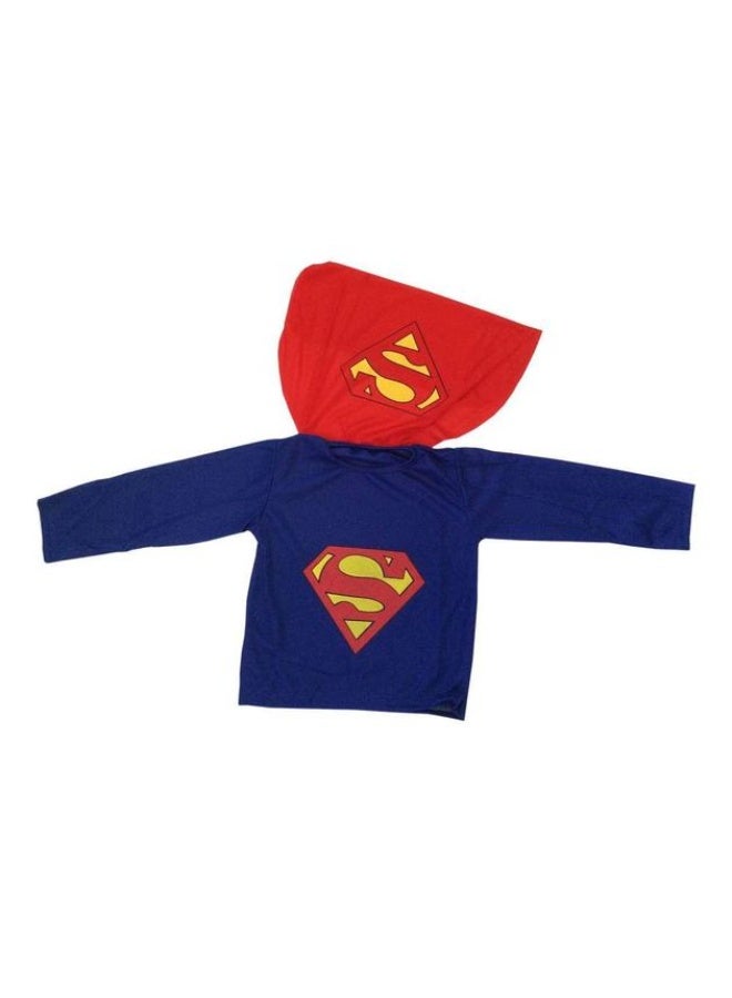 Superhero Superman Breathable Comfortable Themed Party Fancy Dress Cosplay Costume L - Image 3