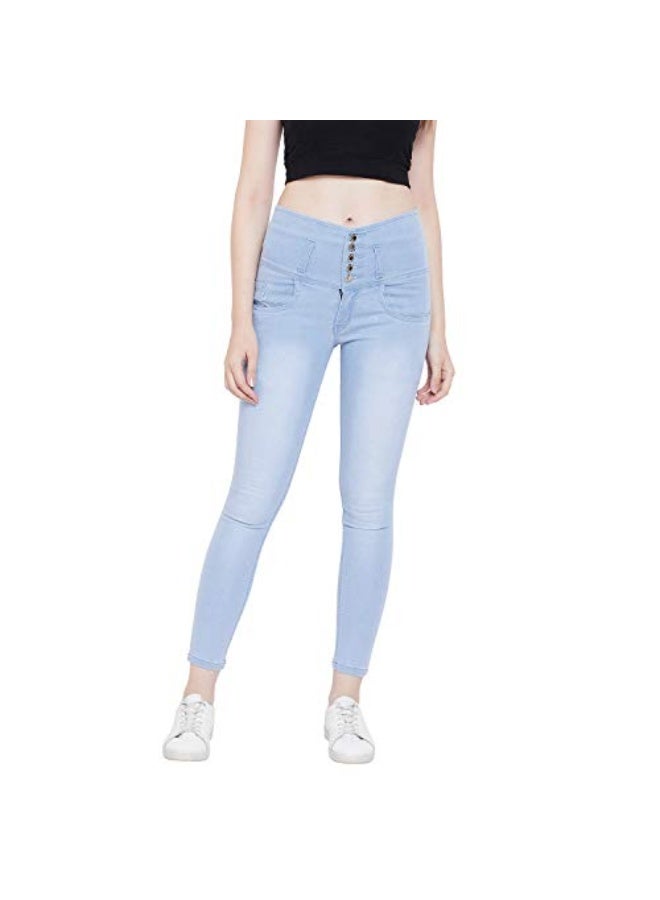 Nifty Women's Stretch Fit High Rise Jeans - Image 1