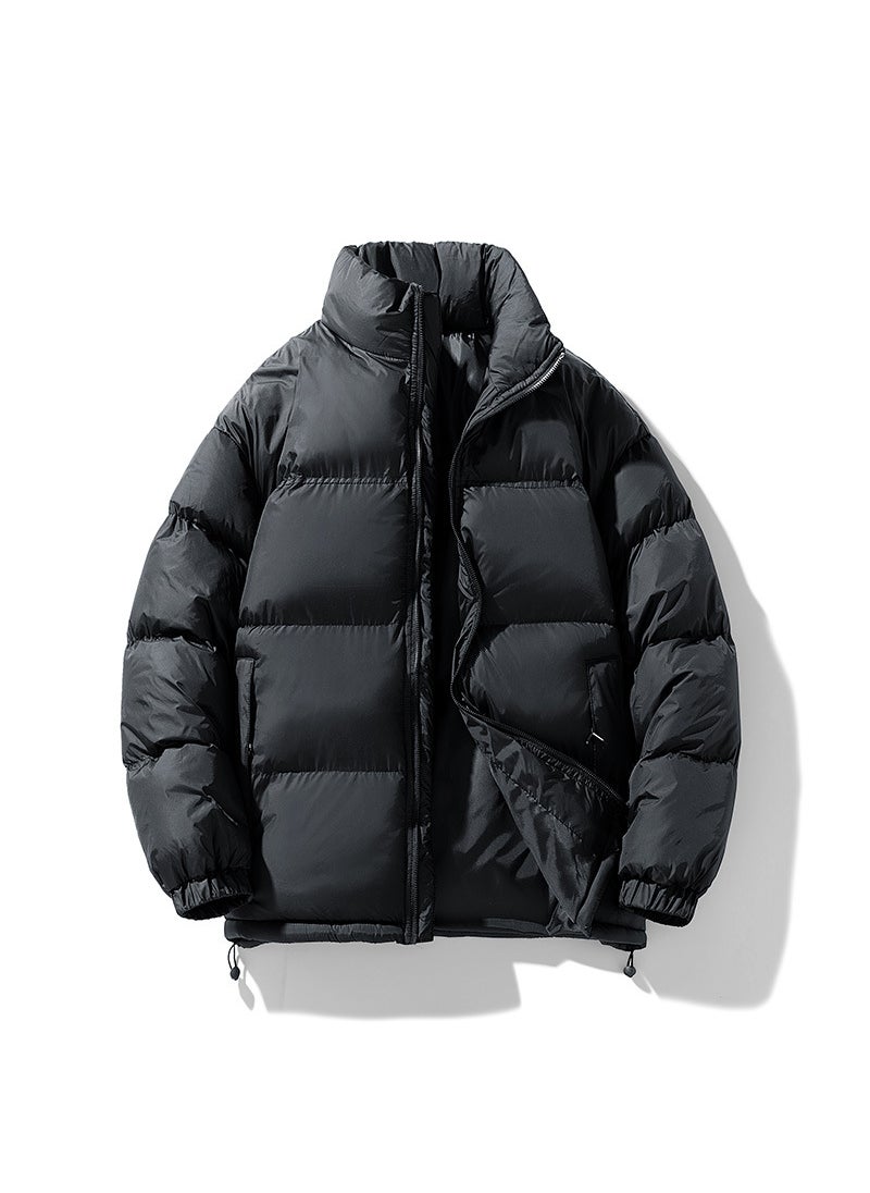Generic - 2024 New Cotton Padded Jacket Unisex Trendy Parka Army Green - Image 1