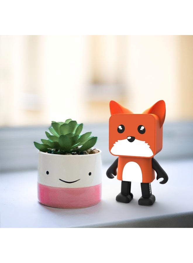 MOB Dancing Fox Wireless Bluetooth Speaker 3W Portable Mini Speaker Cute Cartoon Animal Desk Speaker – MOB - Image 5