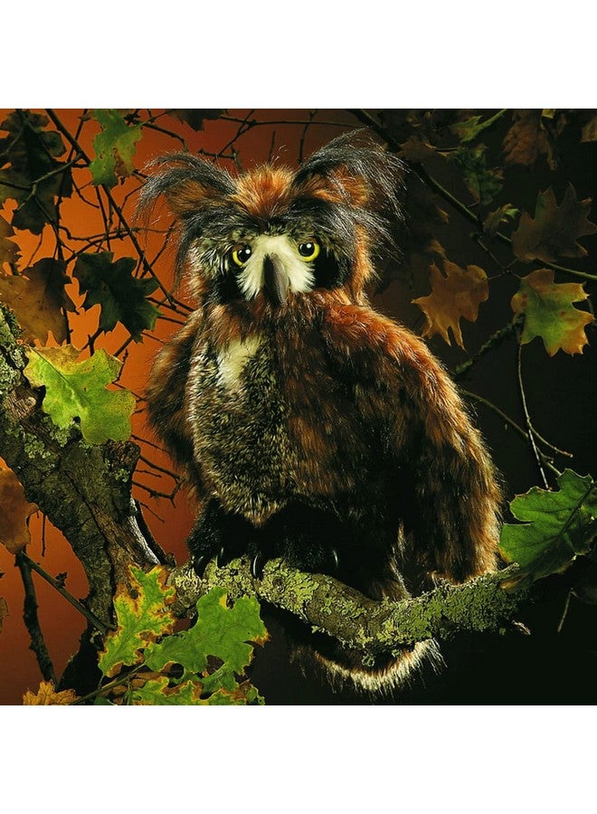 Folkmanis Great Horned Owl Hand Puppet - Image 1