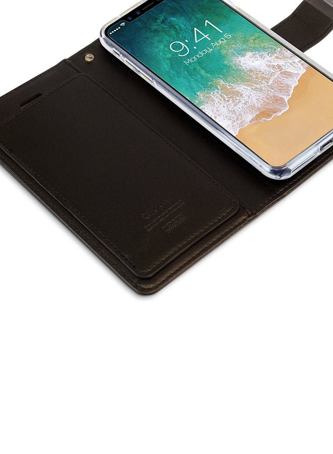 NIBEMINENT Leather Protective Case Cover For iPhone 11 Pro Black - Image 2
