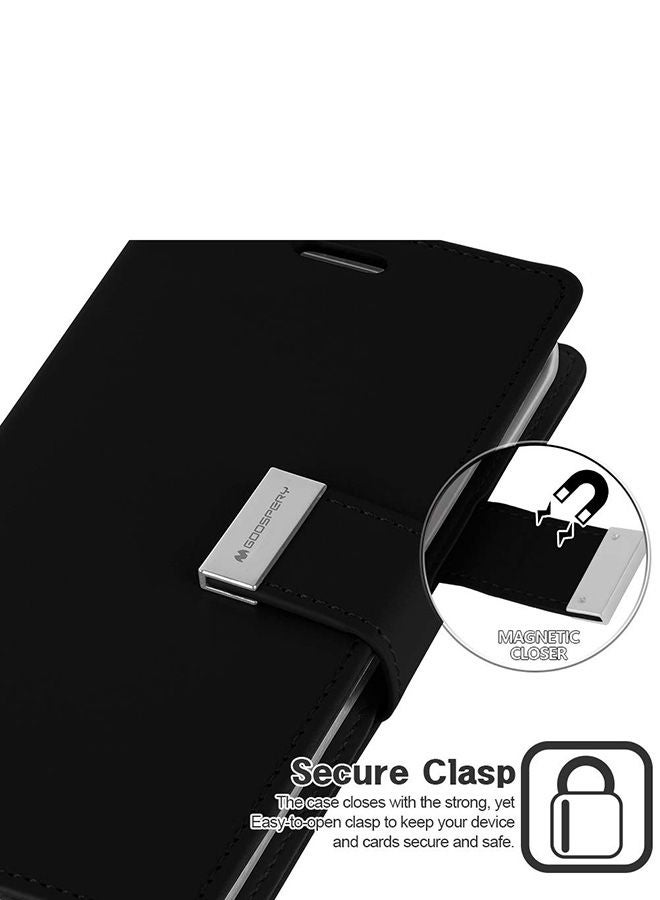 NIBEMINENT Leather Protective Case Cover For iPhone 11 Pro Black - Image 4