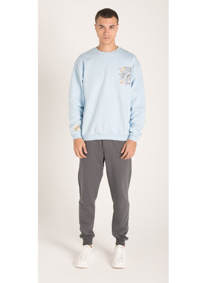 Marco Bergamo SWEASHIRT WITH AWSOME PRINT - Image 1