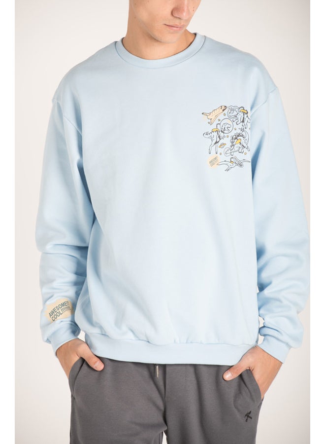 Marco Bergamo SWEASHIRT WITH AWSOME PRINT - Image 2