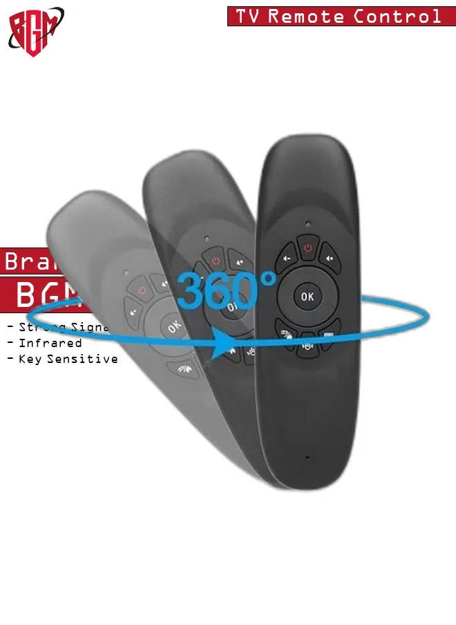 Arabic Keyboard Air Mouse C120 Smart TV Remote Control Computer Wireless Keyboard with Gyroscope Somatosensory Remote Control for TV Box Android Laptop Pc
