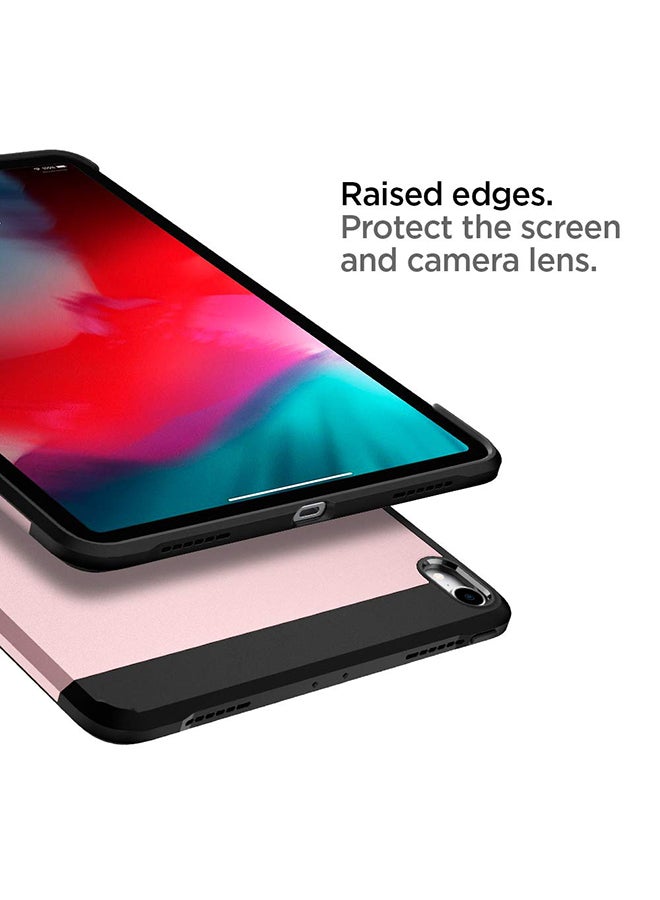 Spigen Tough Armor Case Cover For Apple iPad Pro 11 inch (2018) Rose Gold - Image 4