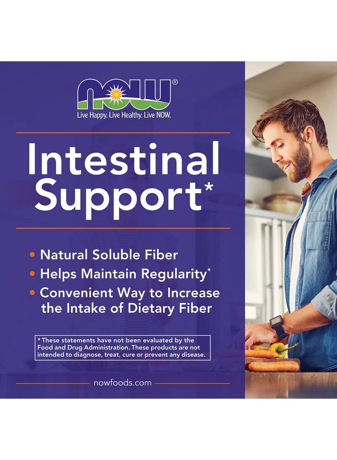 now Supplements Psyllium Husk Caps 500 Mg Nongmo Project Verified Natural Soluble Fiber Intestinal Health* 200 Veg Capsules - Image 5