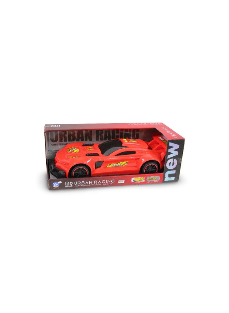 Urban Racing 1:10 Scale Toy Car – Red - Image 1