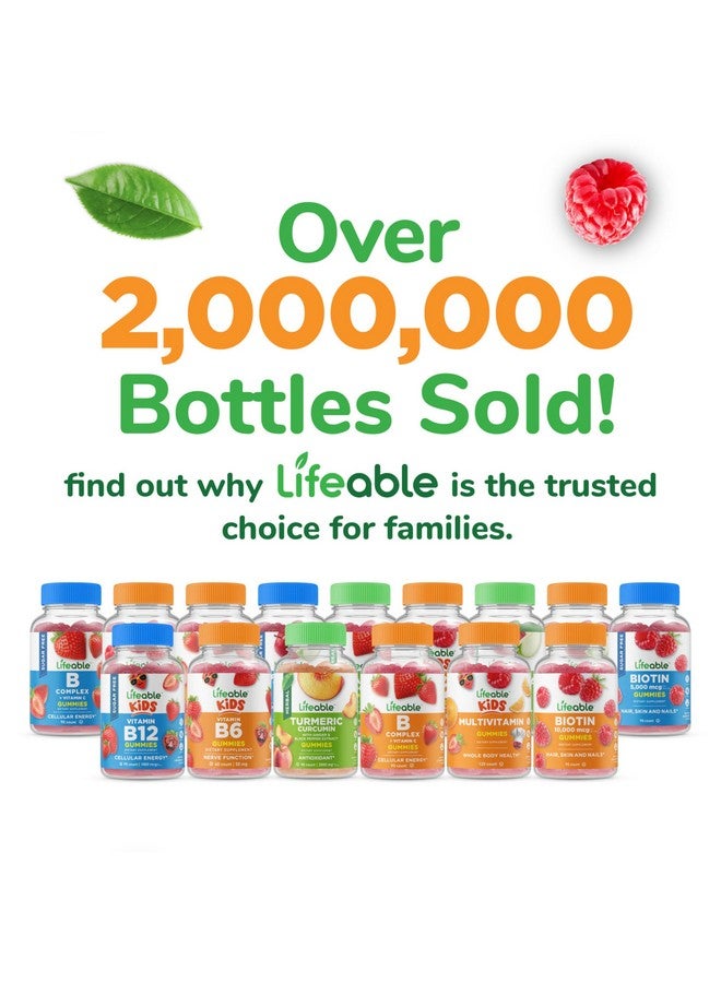 Lifeable Vitamin C Gummies for Adults | 750mg | Great Tasting Orange Flavor VIT C | Vegan Non GMO Vitamin C Chewable | for Immune Support | 90 Gummies - Image 5