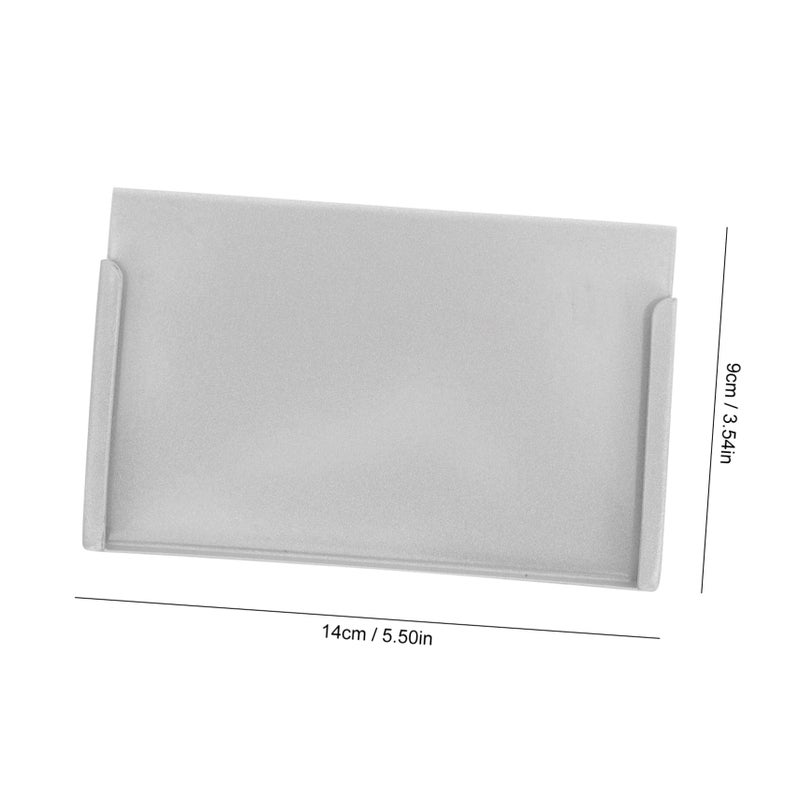 Stainless Steel Business Card Holder Sleek Design Smooth Finish for Office Professionals - Image 3